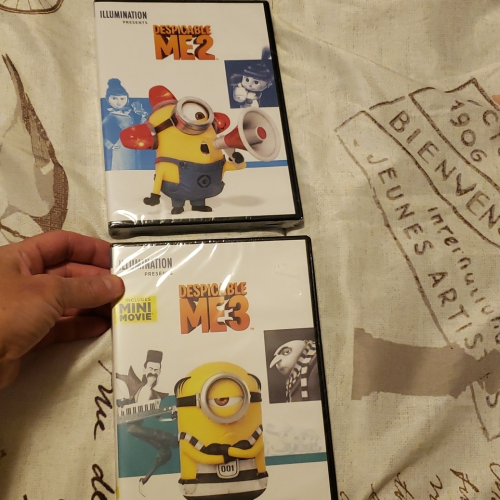 NIB DVD Despicable Me 2 and 3